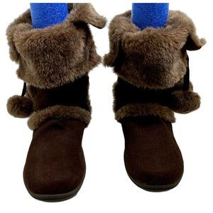 SouthPole Brown Short Boots Women's 7.5W